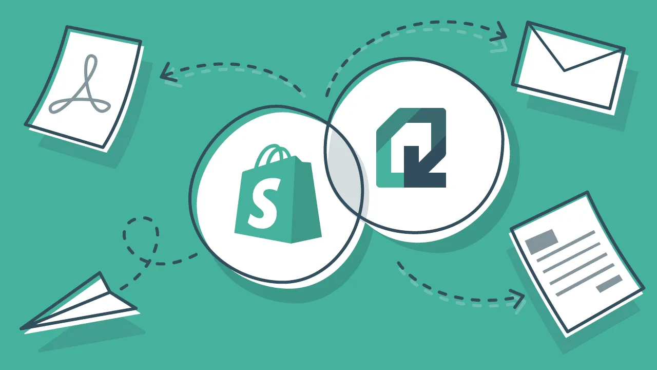 Illustration of Automatic Invoicing for Shopify