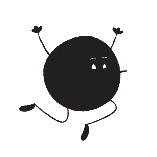 Illustration of Qoodle jumping