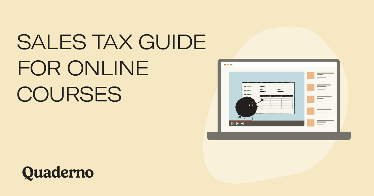 Sales Tax and VAT for Online Courses: A Comprehensive Guide